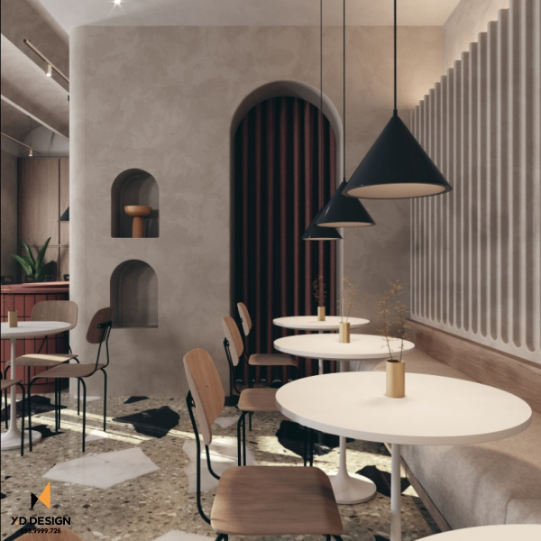 THIẾT KẾ HIỆN ĐẠI CHO QUÁN CAFE QUẬN 7